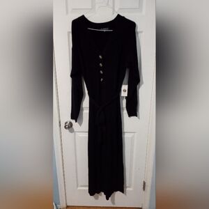 Eloquii  NWT Black Jumpsuit Elegant Tailored Fit